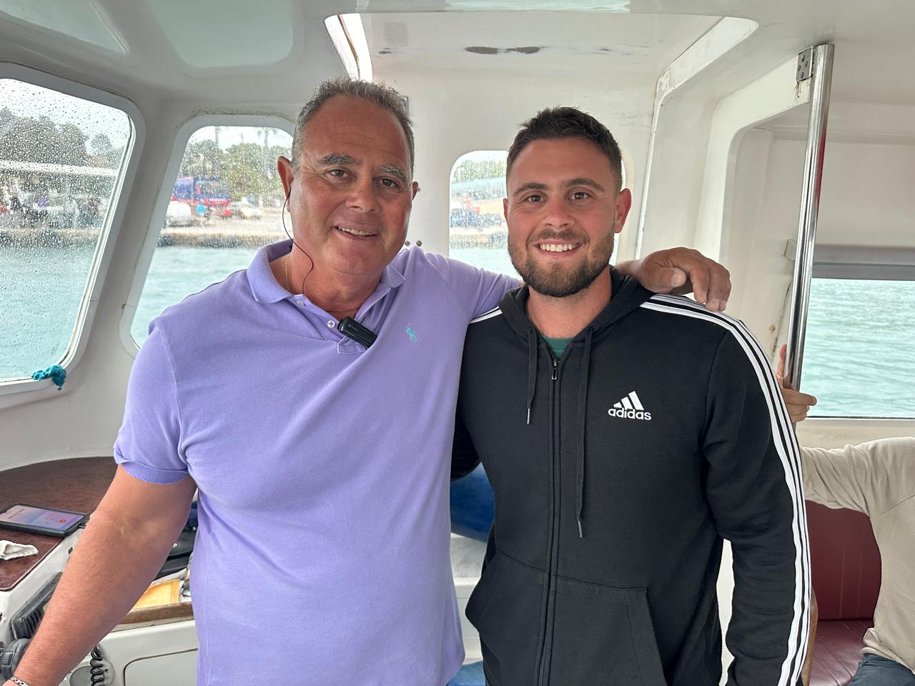 Panagiotis and Michalis, captains of Μιχαήλ Β